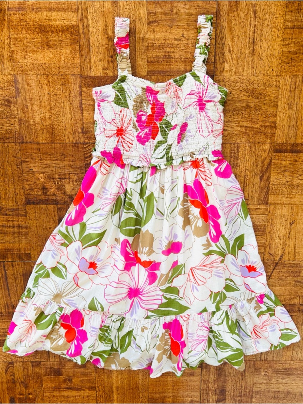 GAP sz 12 Girls Sundress Midi Maxi Floral